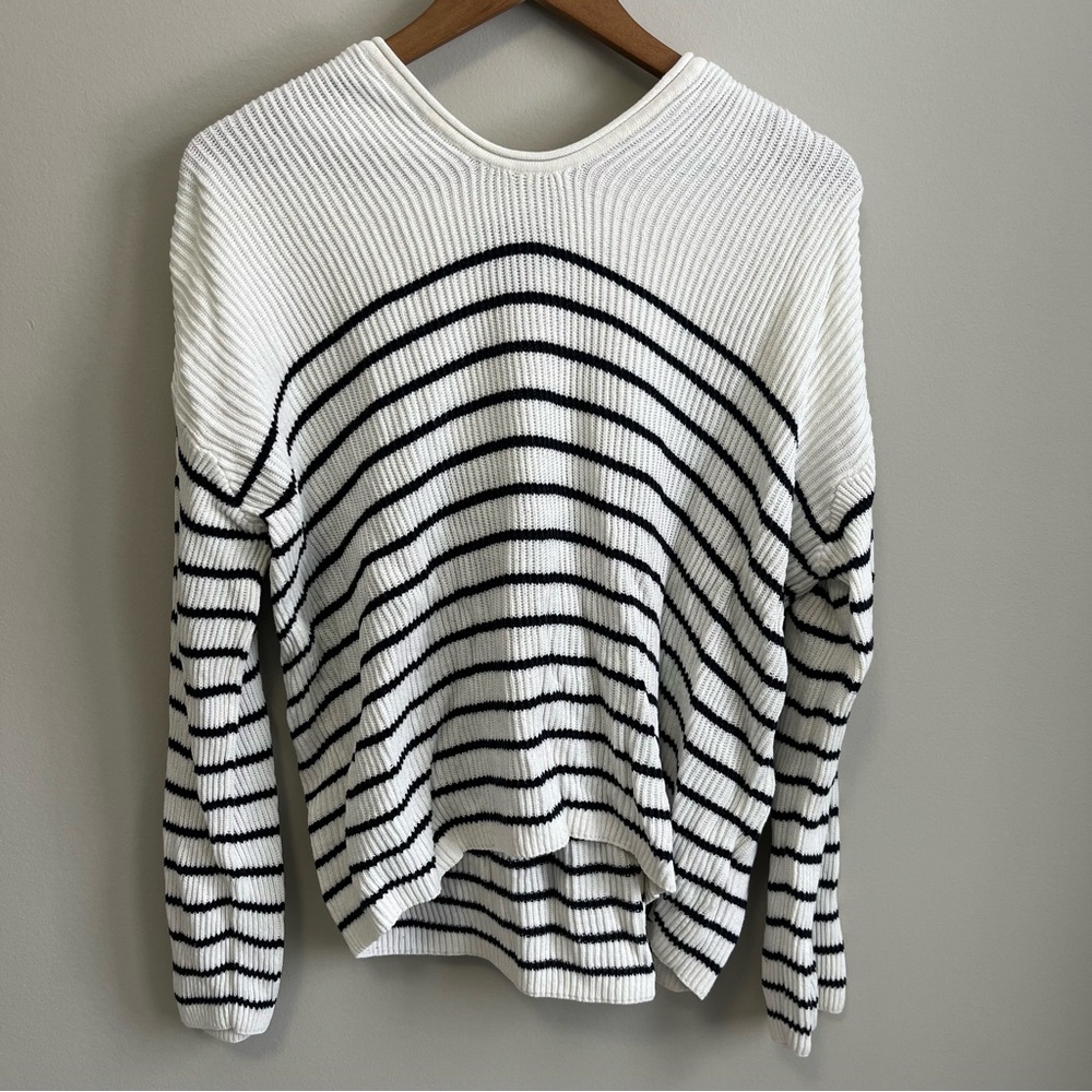 Roots Striped Knit Sweater